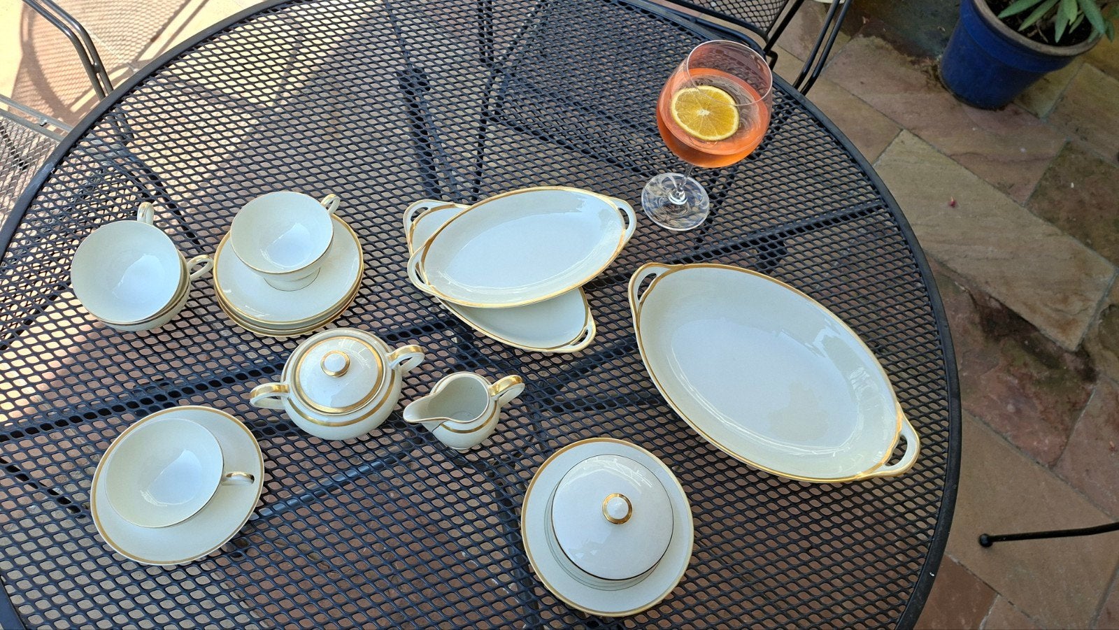 Vintage Porselein Thomas Ivory Bavaria, Germany, Ophalen