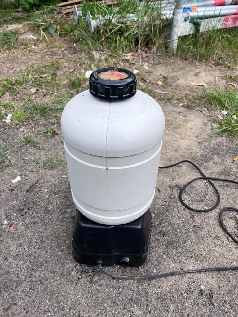 Zandfilter 2m3/uur, Ophalen, Gebruikt, Elektrisch, Overige typen