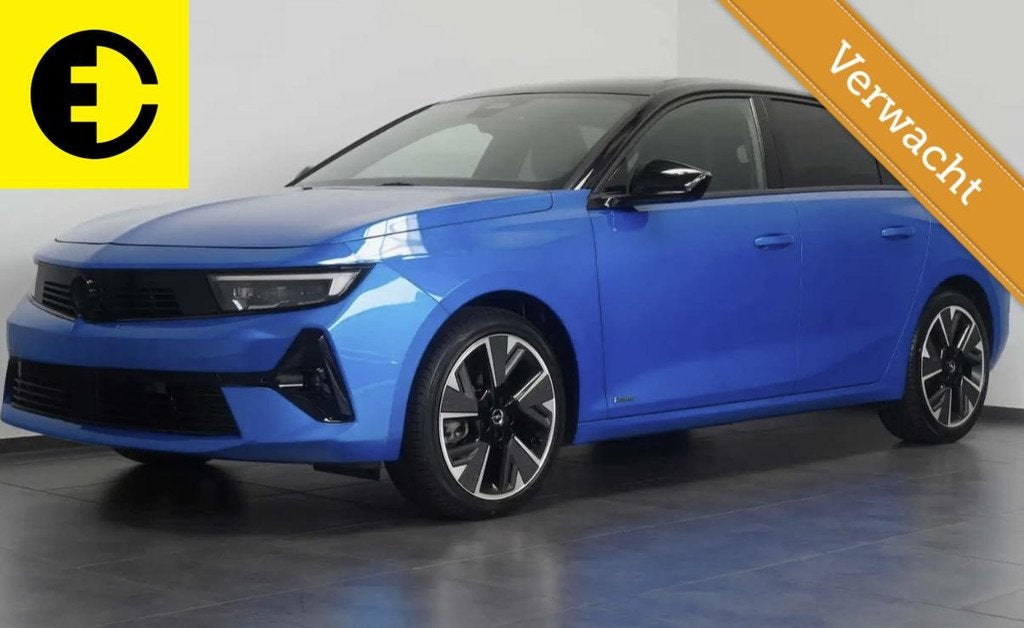 Opel Astra Electric 54 kWh | SOH 95,9% | Panorama dak | Stuu, Auto's, Opel, Gebruikt, 156 pk, Blauw, 350 km