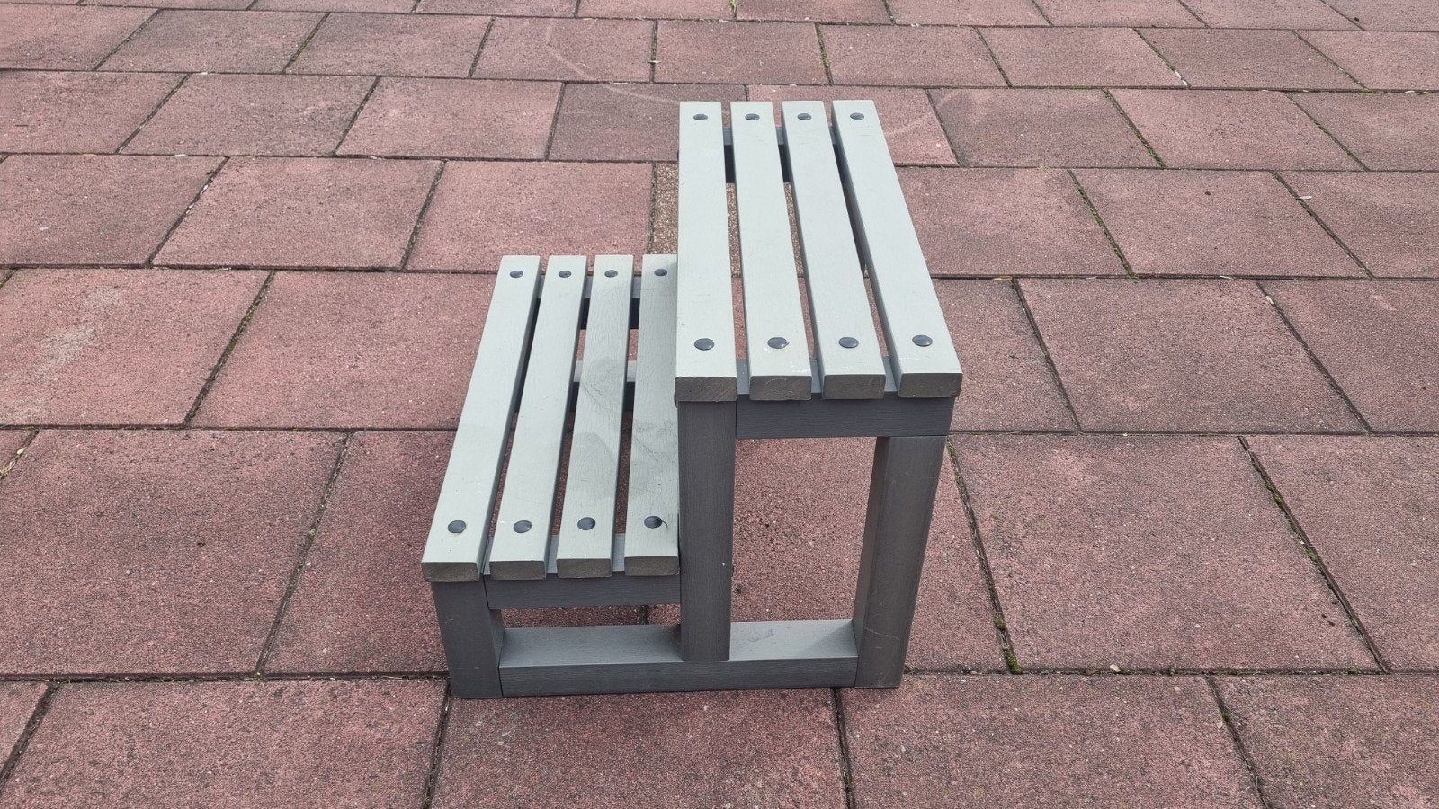 Jacuzzi trapje grijs, Ophalen, Gebruikt, Minder dan 80 cm, Rond
