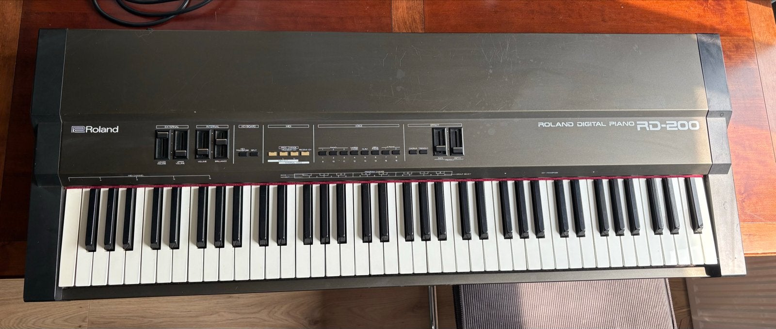 Roland RD-200 Piano - vintage stage piano, Ophalen, Gebruikt, Zwart, Digitaal