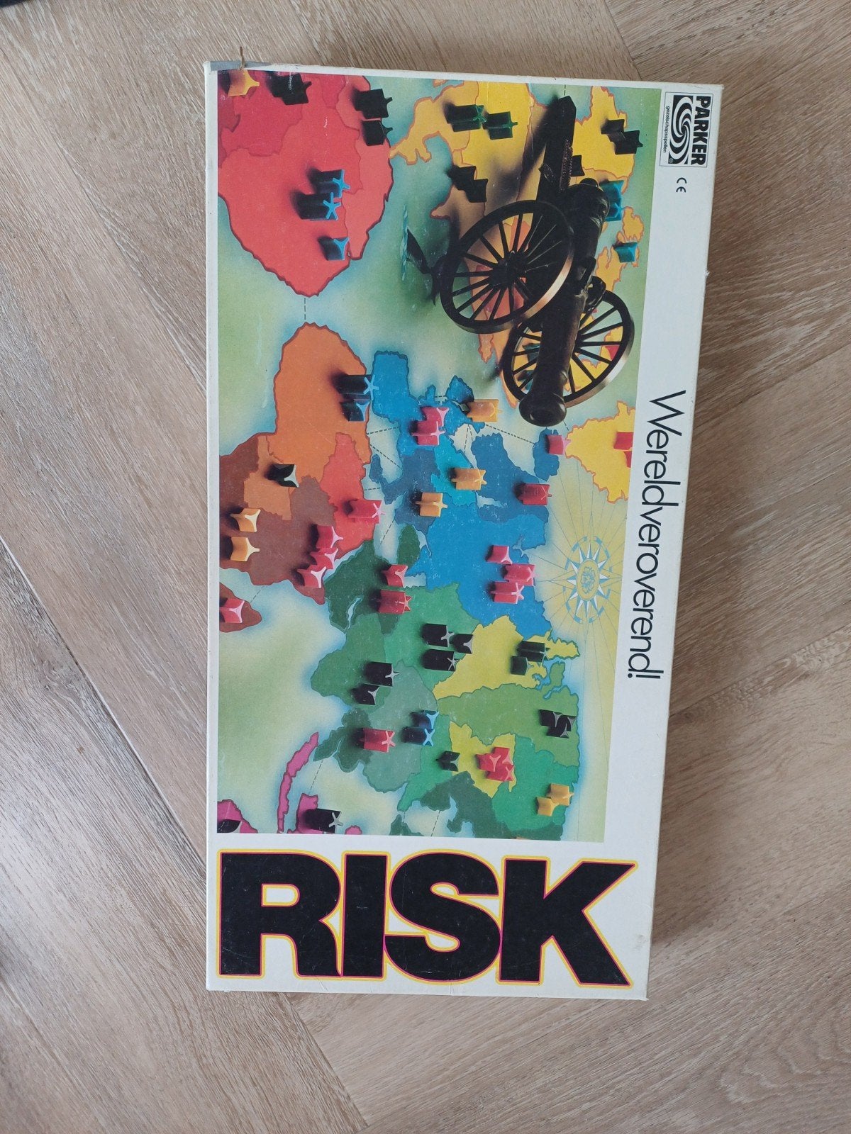 Risk: Wereldveroverend bordspel van Parker, Vijf spelers of meer, Ophalen of Verzenden, Gebruikt, Parker
