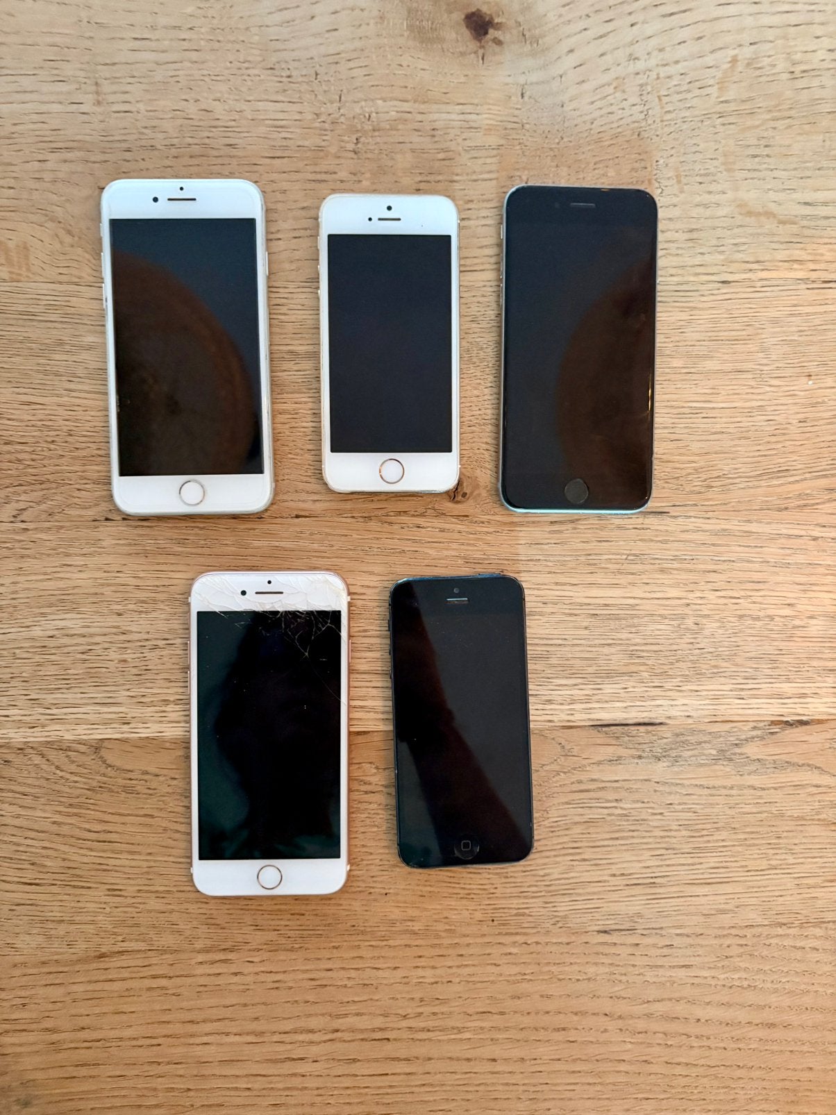 5x iphones te koop, Ophalen of Verzenden, Zo goed als nieuw, Overige typen