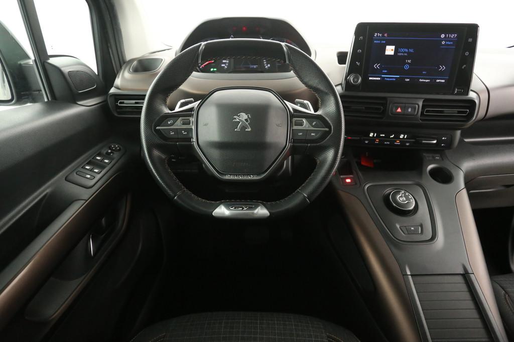 Peugeot Rifter 1.2 Puretech L2 GT 7p. 131PK | Aut. | Clima |, Stof, Gebruikt, Euro 6, 1199 cc
