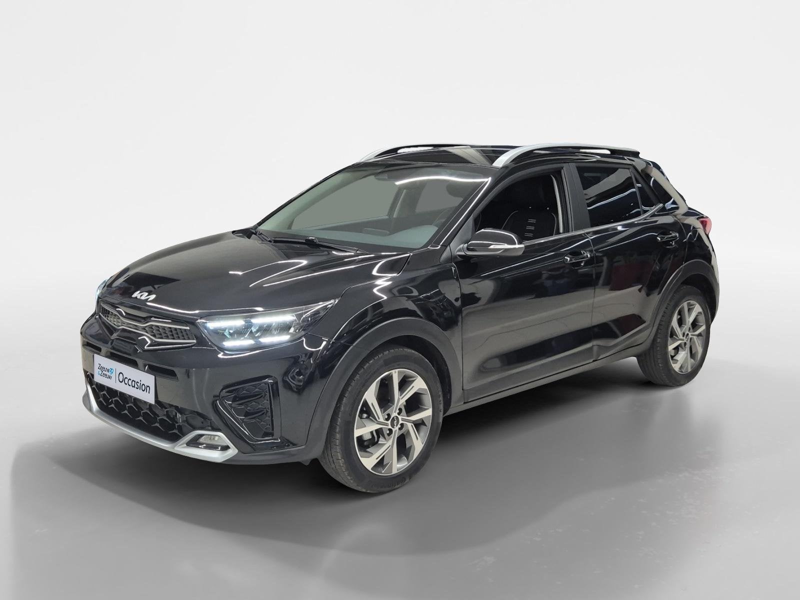 Kia Stonic 1.0 T-GDi MHEV GT-Line | Climate Control | Cruise, Auto's, Kia, Euro 6, Leder en Stof, Origineel Nederlands, Bedrijf