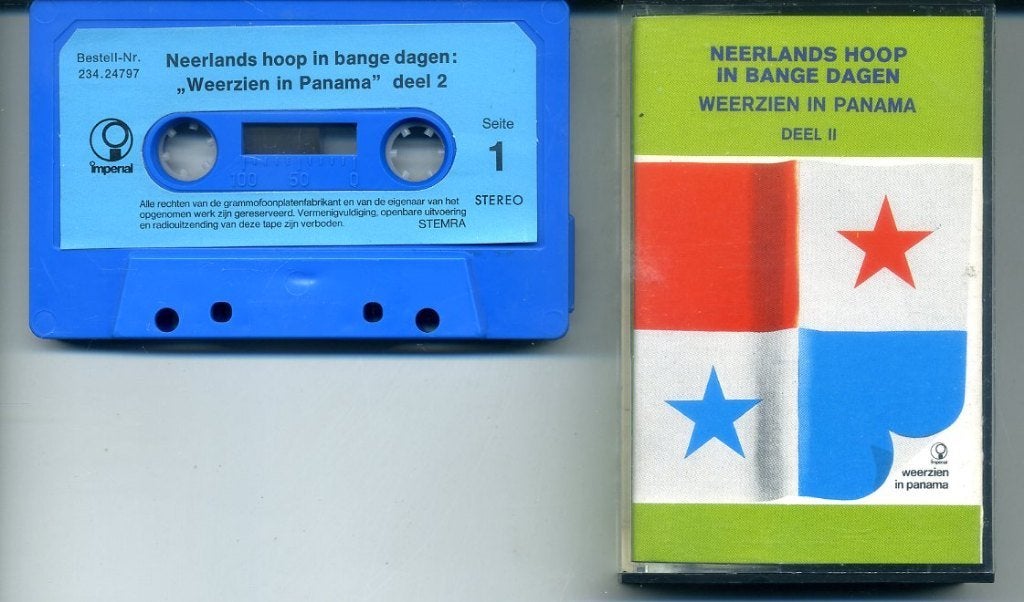 Neerlands Hoop In Bange Dagen ‎Weerzien In Panama Deel 2 ZG, 1 bandje, Ophalen of Verzenden, Zo goed als nieuw, Origineel