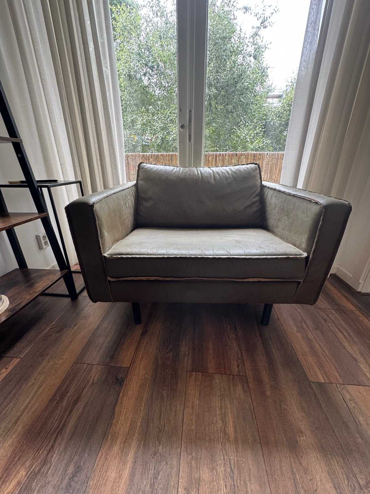 BePureHome Rodeo fauteuil Army, Ophalen, Gebruikt, 100 tot 125 cm, Rodeo fauteuil in de kleur Army.