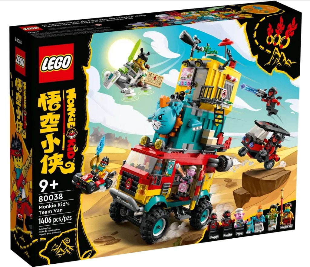 Lego monkie kid Teambus (80038) Nieuw, Kinderen en Baby's, Speelgoed | Duplo en Lego, Overige thema's, Nieuw, Ophalen of Verzenden