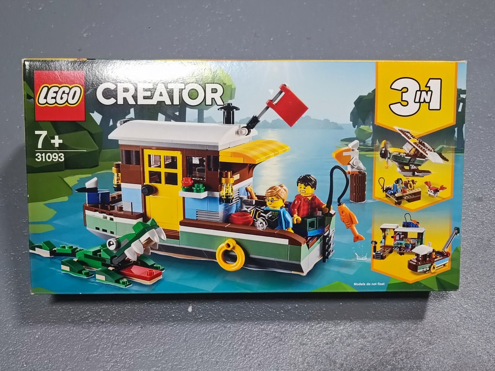 LEGO Creator 31093 Woonboot Avontuur - Nieuw in doos, Ophalen of Verzenden, Nieuw, Overige merken