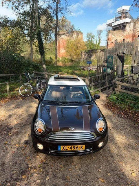 Te koop prachtige Mini 1.6 16V Cooper 2009 Mayfair, Auto's, Voorwielaandrijving, Euro 5, 4 cilinders, Bruin