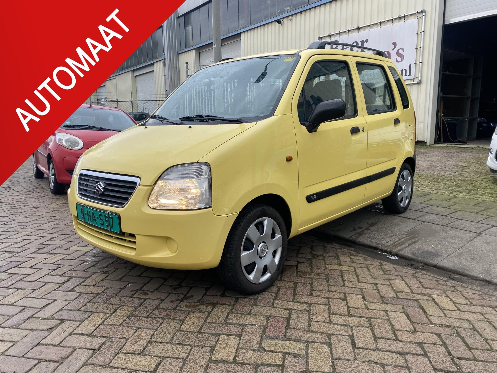 Suzuki Wagon R+ 1.3 GL, Stof, 4 cilinders, 905 kg, Geel