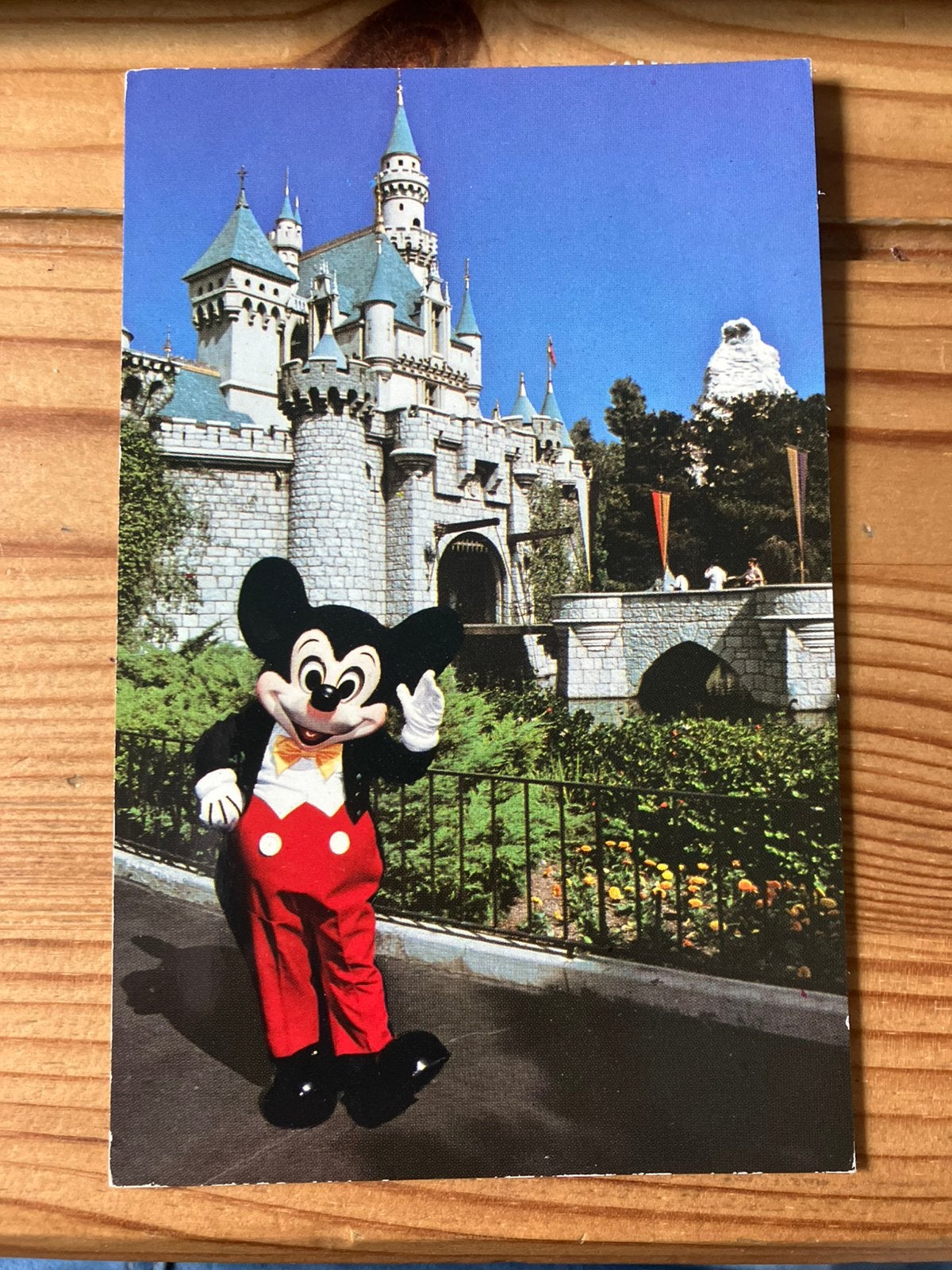 Ansichtkaart Disneyland Anaheim 1982 mickey mouse, Ophalen of Verzenden, 1980 tot heden, Buiten Europa