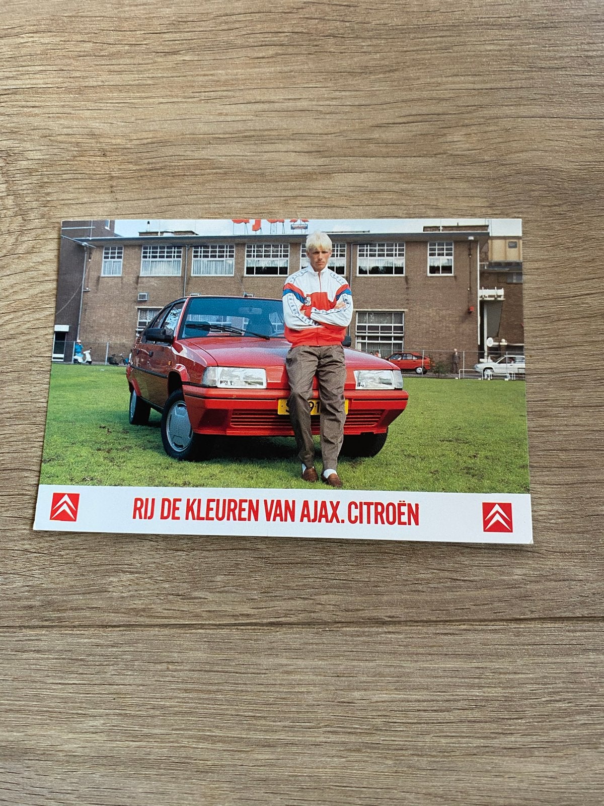Spelerskaart AFC Ajax - Arnold Scholten (1987-1988), Ophalen of Verzenden, 1980 tot heden, Ongelopen, Sport en Spel