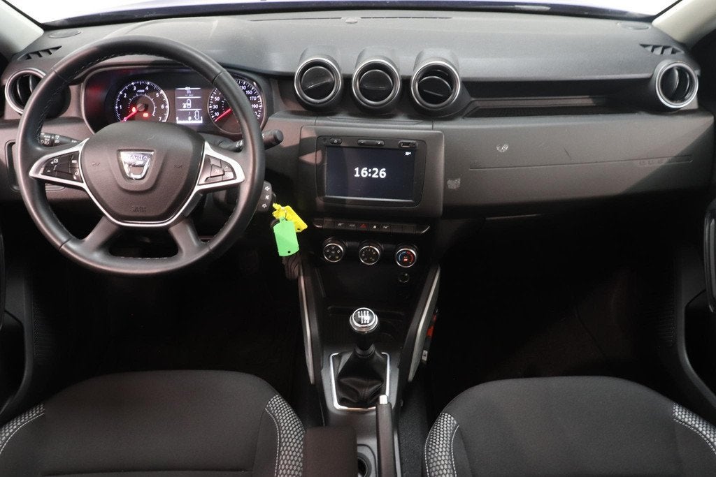 Dacia Duster 1.0 TCe Bi-Fuel Comfort | Airco | Camera | Trek, Auto's, Voorwielaandrijving, Gebruikt, 4 cilinders, Blauw