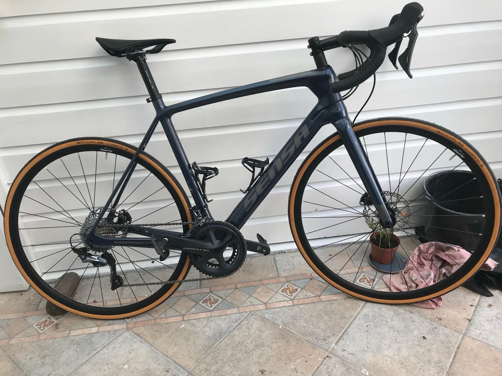 Racefiets Sensa Giulia G3 Disc Ultegra, Carbon, Zo goed als nieuw, Meer dan 20 versnellingen, 53 tot 57 cm