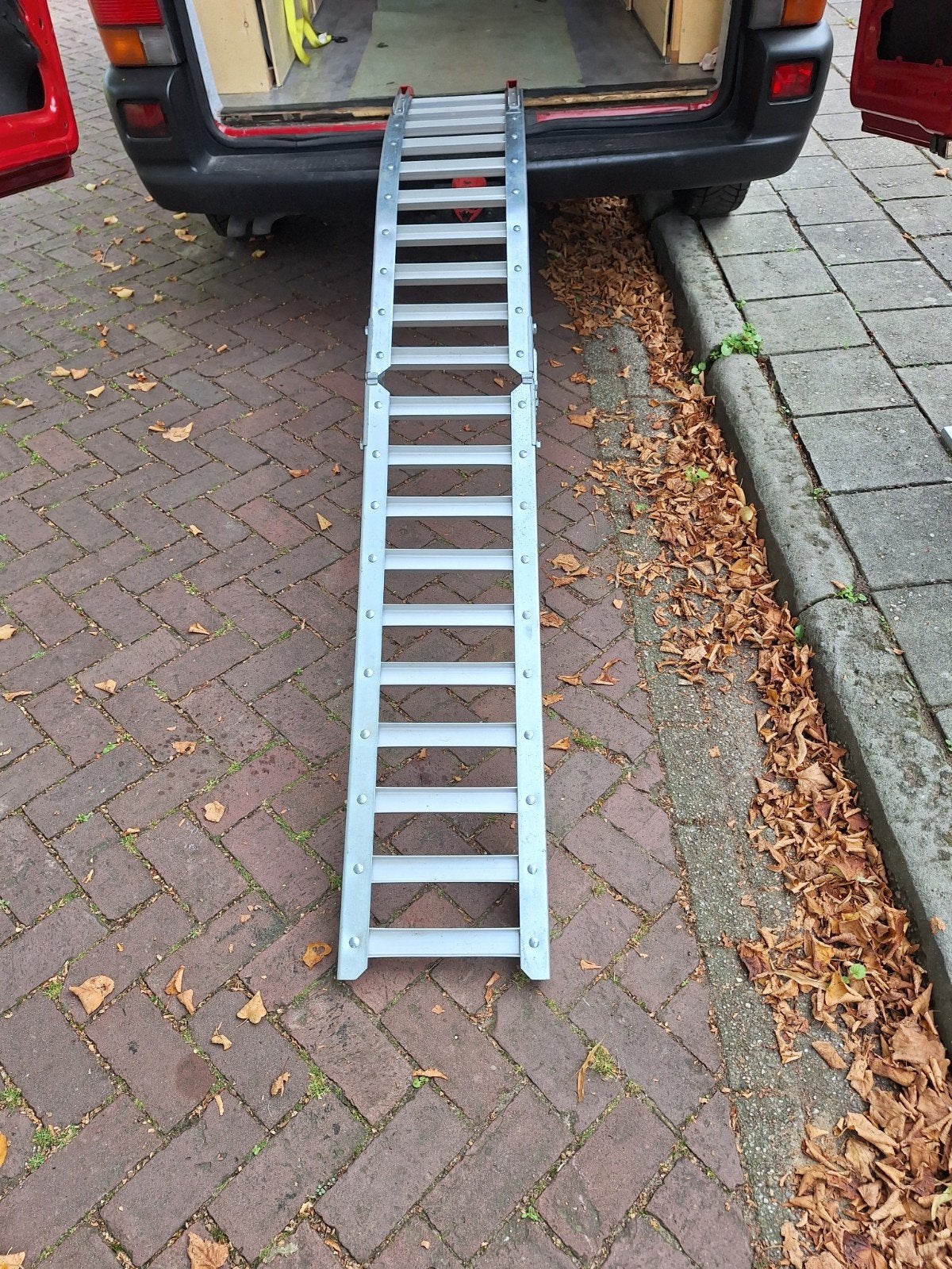 Opklapbare oprijplaat 300 kg - ZGAN, Ophalen of Verzenden