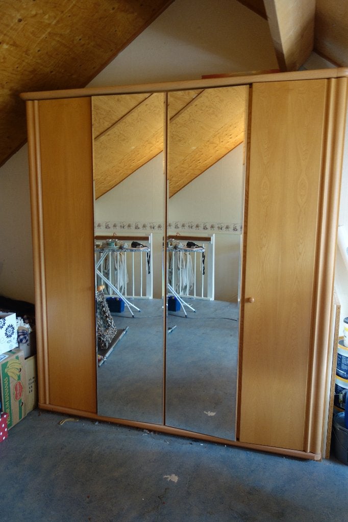 mooie degelijke linnenkast, Ophalen, Met deur(en), 200 cm of meer, 150 tot 200 cm