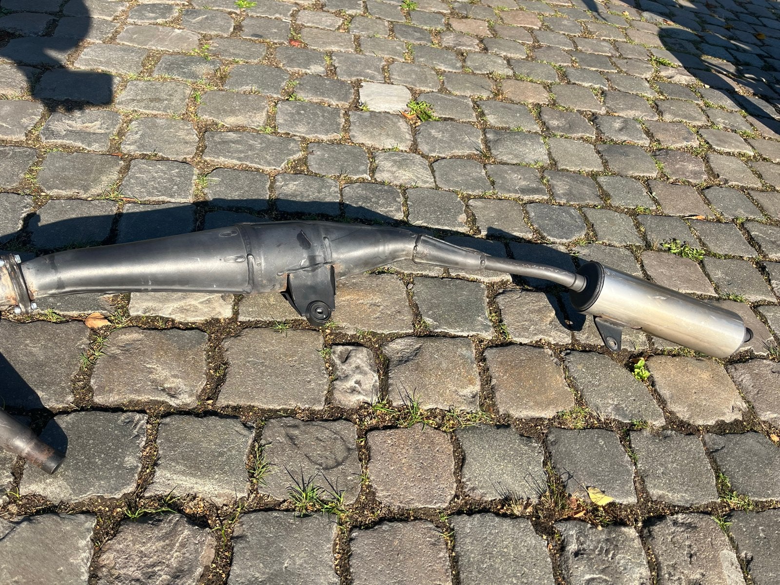 Originele Yamaha TZR 50cc uitlaat, Ophalen, Gebruikt, Uitlaat