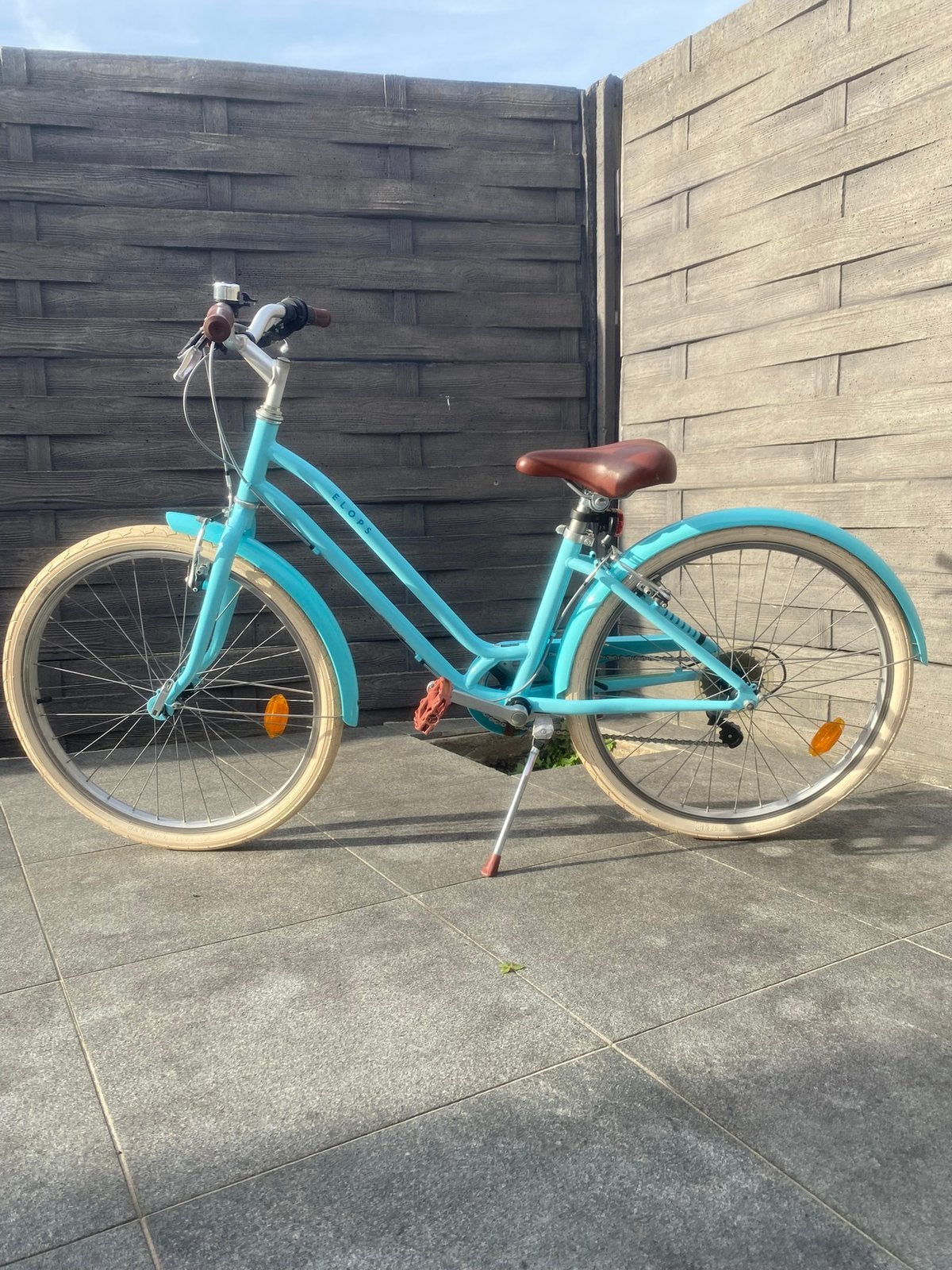 B-Twin Elops 500.  24 inch meisjesfiets, Ophalen, Zo goed als nieuw, 24 inch, Versnellingen