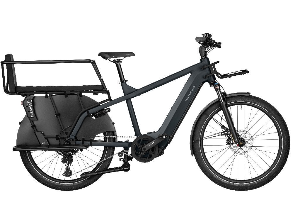 R&M Multicharger2 EASY Family longtail van:4579,- Nu 3999,-, Fietsen en Brommers, Fietsen | Bakfietsen, Overige merken, Ophalen of Verzenden