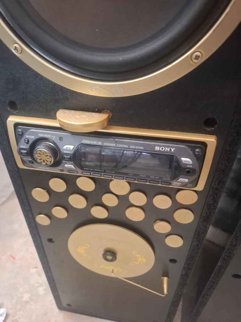 Sony radio cd speler, Ophalen, Zo goed als nieuw, Minder dan 60 watt, Sony