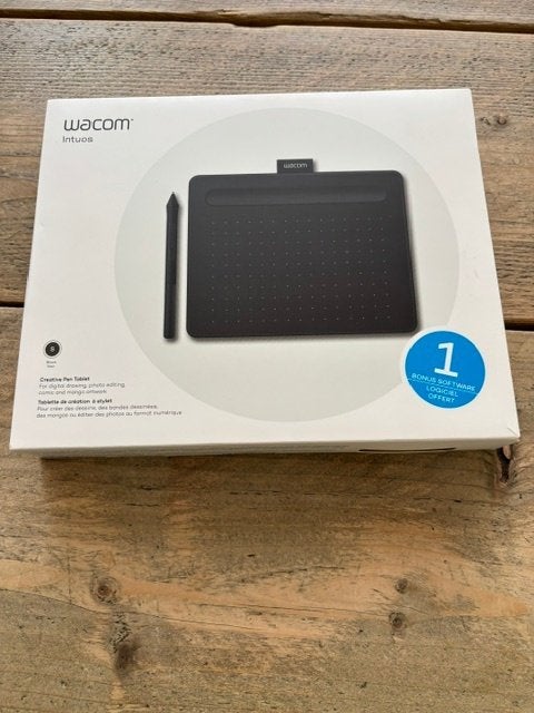 Wacom Intuos Tekentablet, Computers en Software, Tekentablets, Ophalen of Verzenden, Zo goed als nieuw, Wacom Intuos