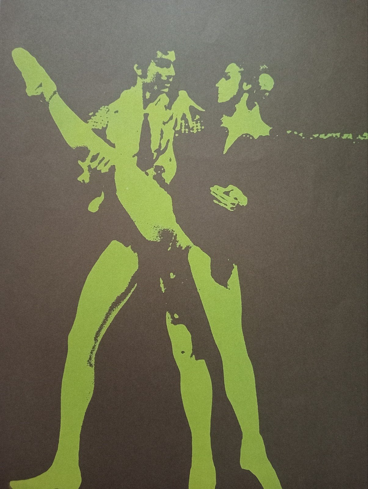 Cubaanse Affiche jaren 60 Ballet Maya Plisetskaya Carmen, Ophalen of Verzenden, Gebruikt, A1 t/m A3, Film en Tv