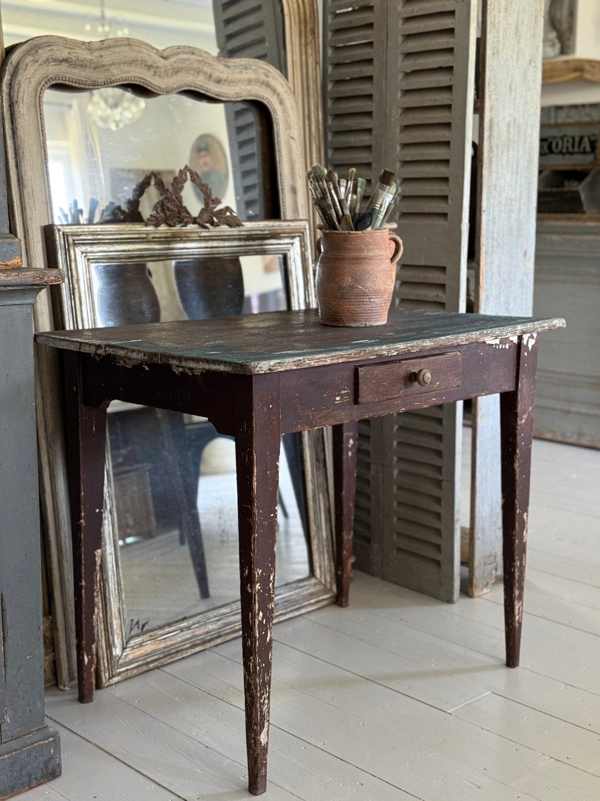 Oude boeren tafel, Ophalen