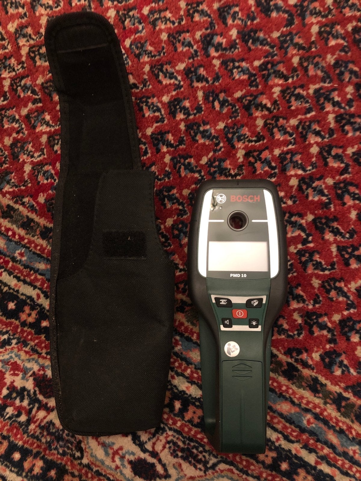 Bosch PMD 10 Digitale Detector met Hoes, Ophalen, Gebruikt, Elektriciteit