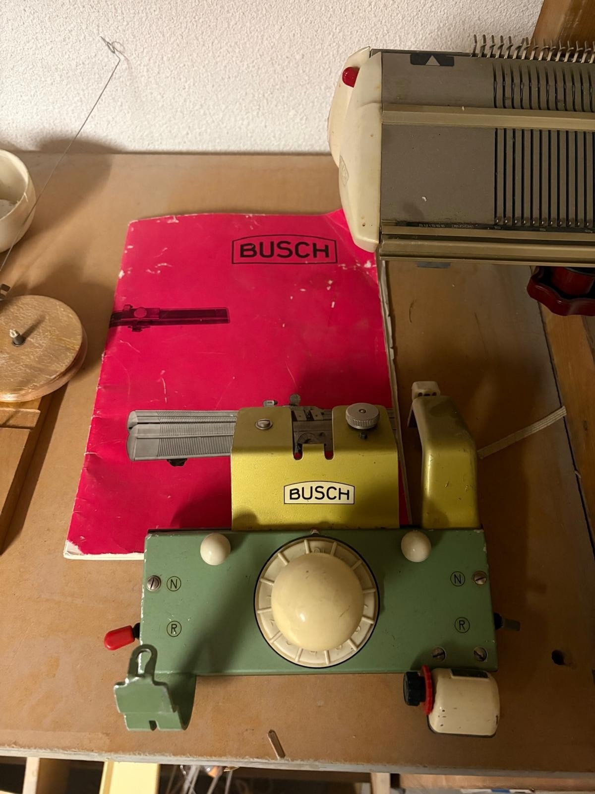 Busch breimachine, jaren 50, Ophalen, Gebruikt, Breien, Machine