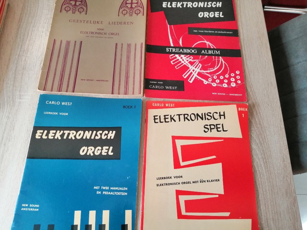carlo west orgel, Muziek en Instrumenten, Bladmuziek, Orgel, Gebruikt, Ophalen of Verzenden, Artiest of Componist