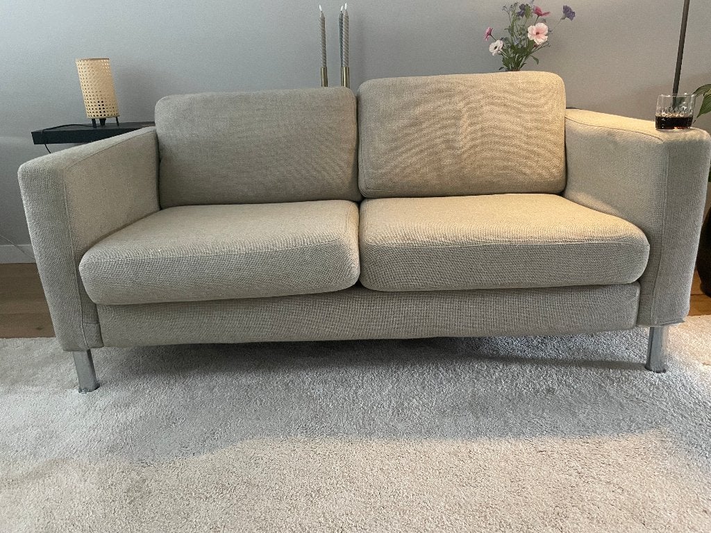 bank, Huis en Inrichting, Ophalen, Gebruikt, Minder dan 75 cm, Tweepersoons