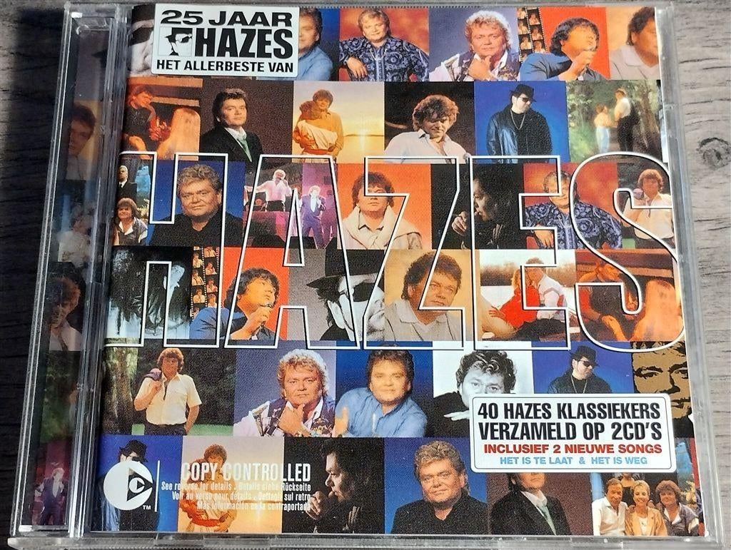 Andre Hazes - 25 Jaar Hazes [Het Allerbeste Van 2 CD], Cd's en Dvd's, Ophalen of Verzenden, Gebruikt, Levenslied of Smartlap