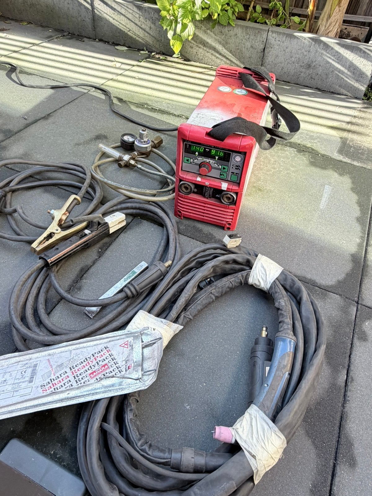 Fronius TransTig lasapparaat  TIG/elektrode gekeurd t/m 2027, Ophalen, Zo goed als nieuw, Minder dan 150 ampère, Tig