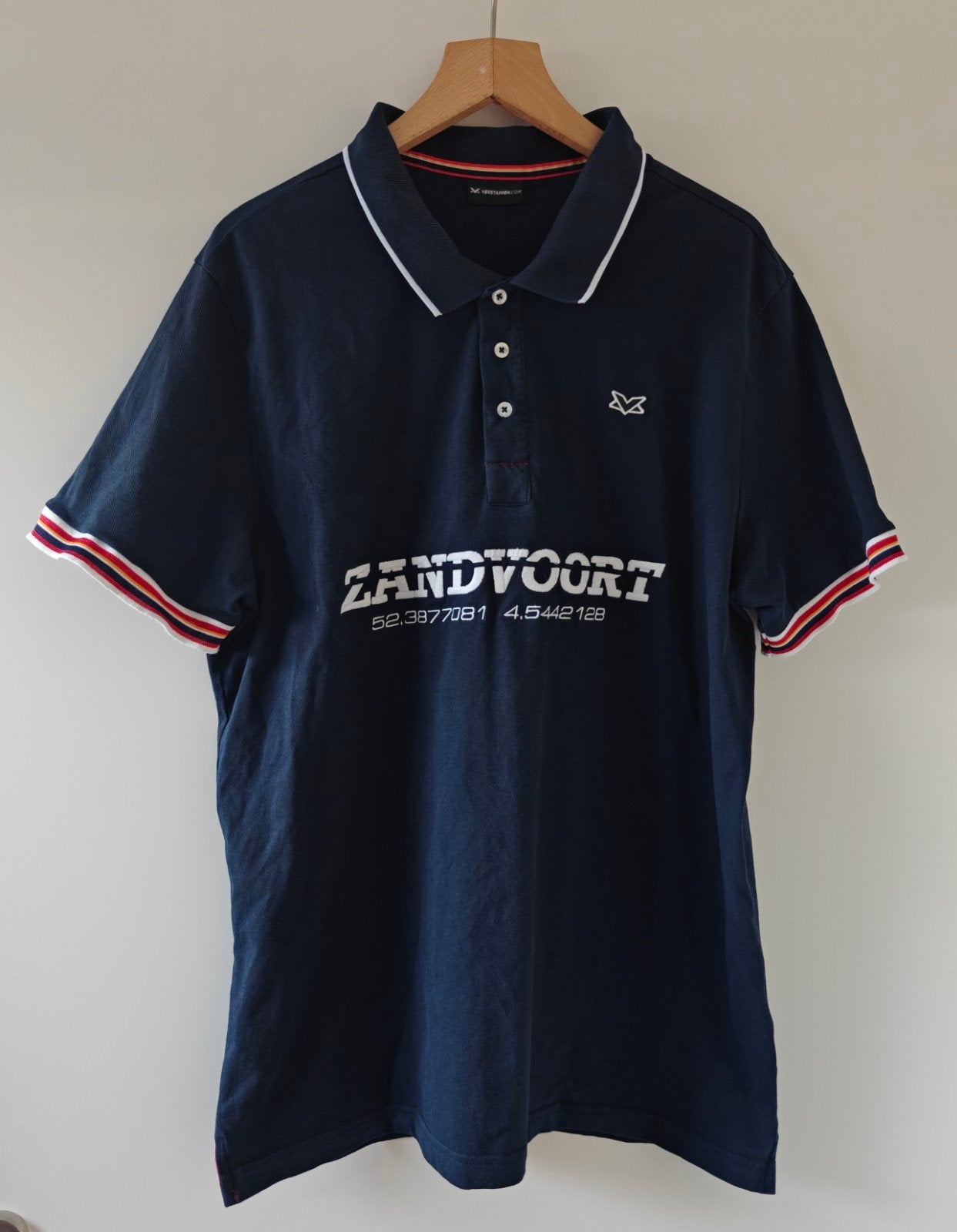 Max Verstappen Zandvoort Polo - Officiële Merchandise - XXL, Blauw, Nieuw, Ophalen of Verzenden, Overige maten