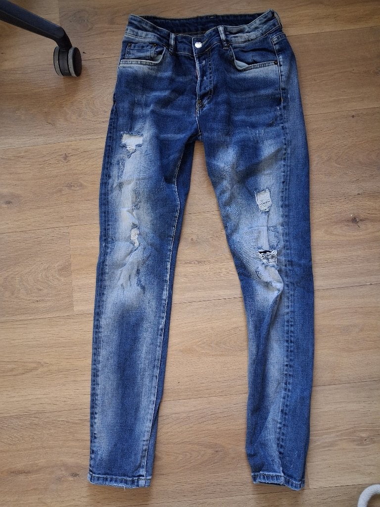 Dsquared2 Jeans Maat 44 - Trendy Blauw, Kleding | Heren, Spijkerbroeken en Jeans, Dsquared2, Blauw, Overige jeansmaten, Ophalen of Verzenden