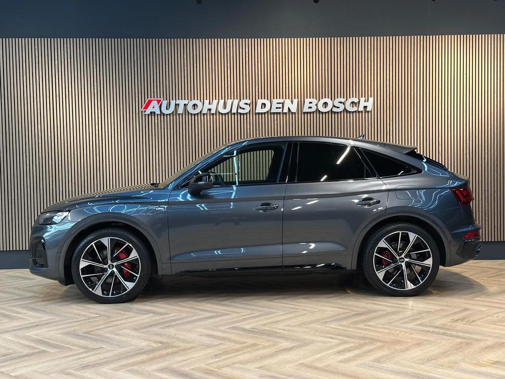 Audi Q5 Sportback 55 TFSI e Quattro S Line 367PK. Lucht - B&, Automaat, Gebruikt, 4 cilinders, Bedrijf