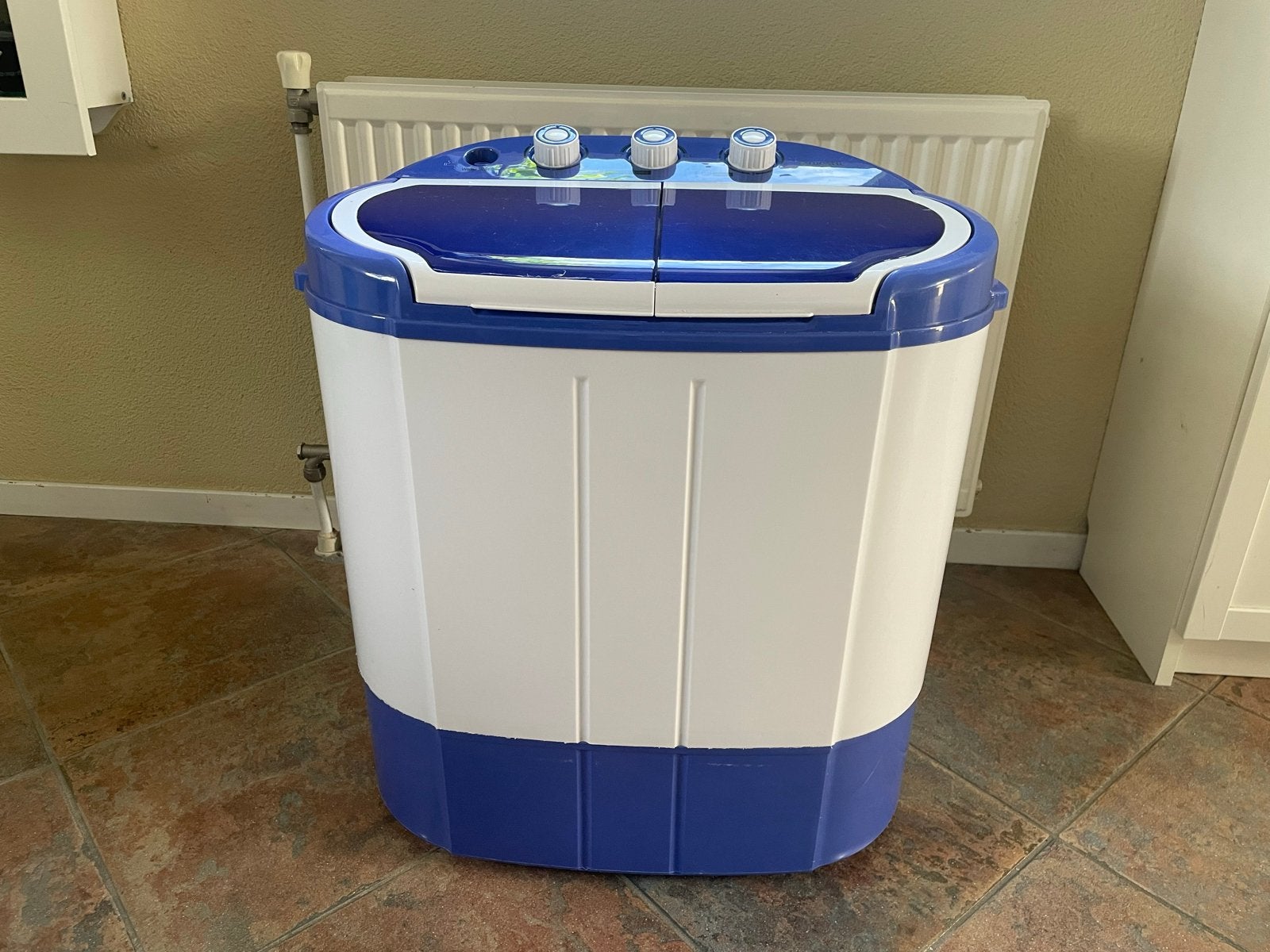 Mestic MW-120 Mini Wasmachine met Centrifuge - bijna nieuw, Ophalen, Minder dan 1200 toeren, Minder dan 85 cm, Minder dan 4 kg