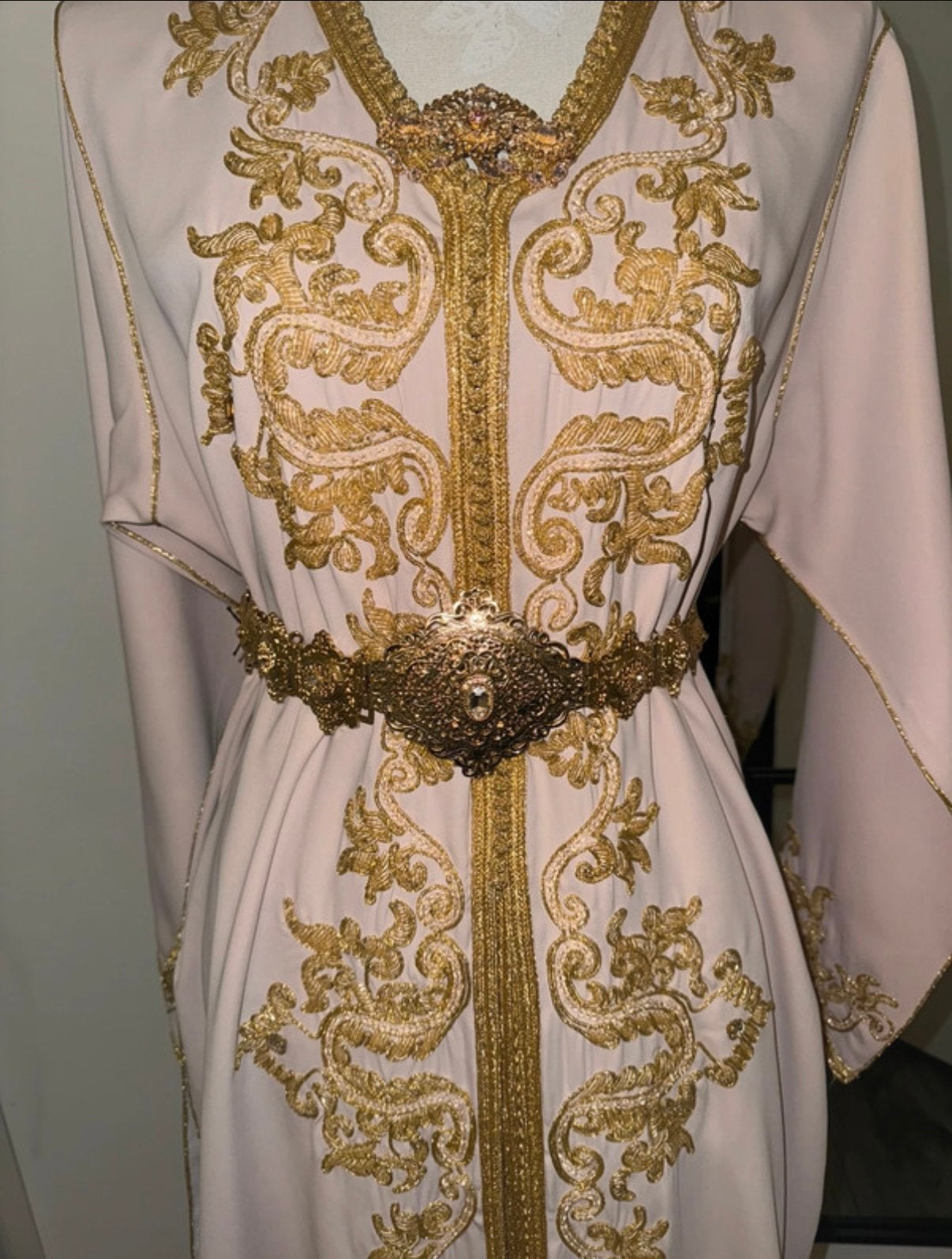 Marokkaanse jurk takshita kaftan universeel maat, Ophalen of Verzenden, Zo goed als nieuw, Overige typen