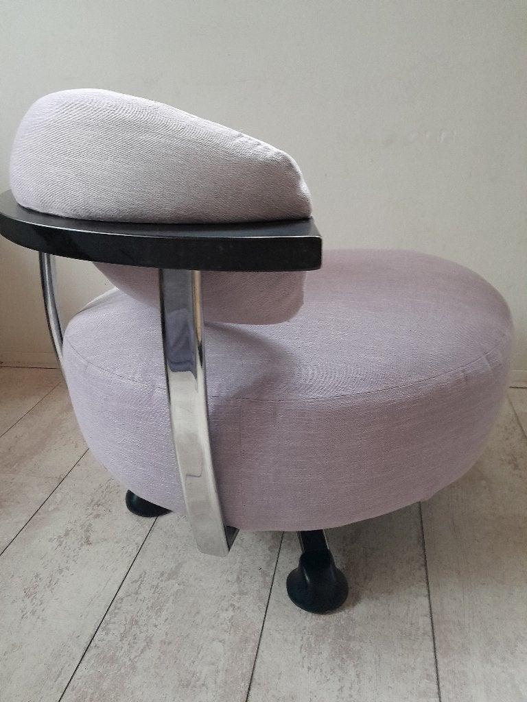 Jan des Bouvrie de zeldzame arm chair model 5490 Gelderland, Gebruikt, 75 tot 100 cm, Ophalen of Verzenden, Metaal