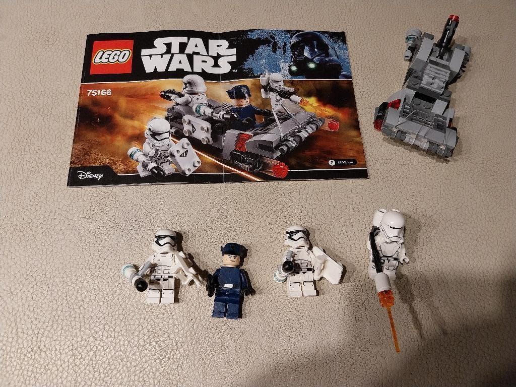 lego star wars 75166 First Order Transport Speeder, Star Wars, Lego, Ophalen of Verzenden, Zo goed als nieuw