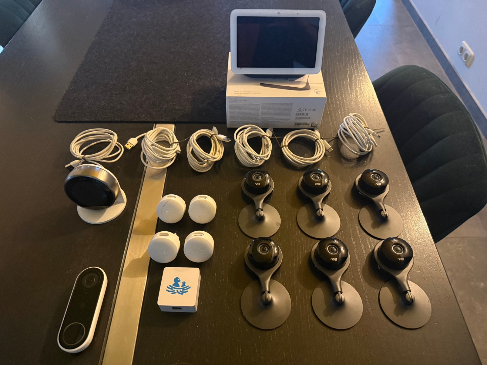 Google Nest Smart Home set + zeldzame Starling Home Hub, Ophalen of Verzenden, Gebruikt
