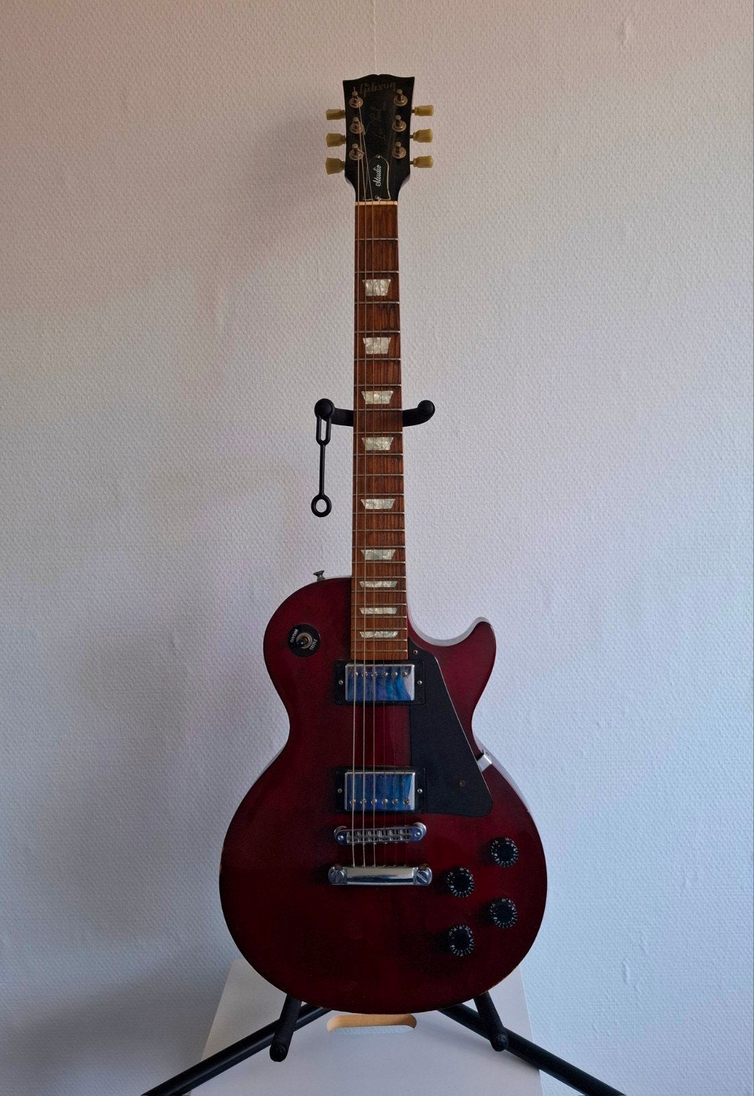 Gibson Les Paul Studio elektrische gitaar met koffer, Muziek en Instrumenten, Ophalen, Gebruikt, Solid body, Gibson
