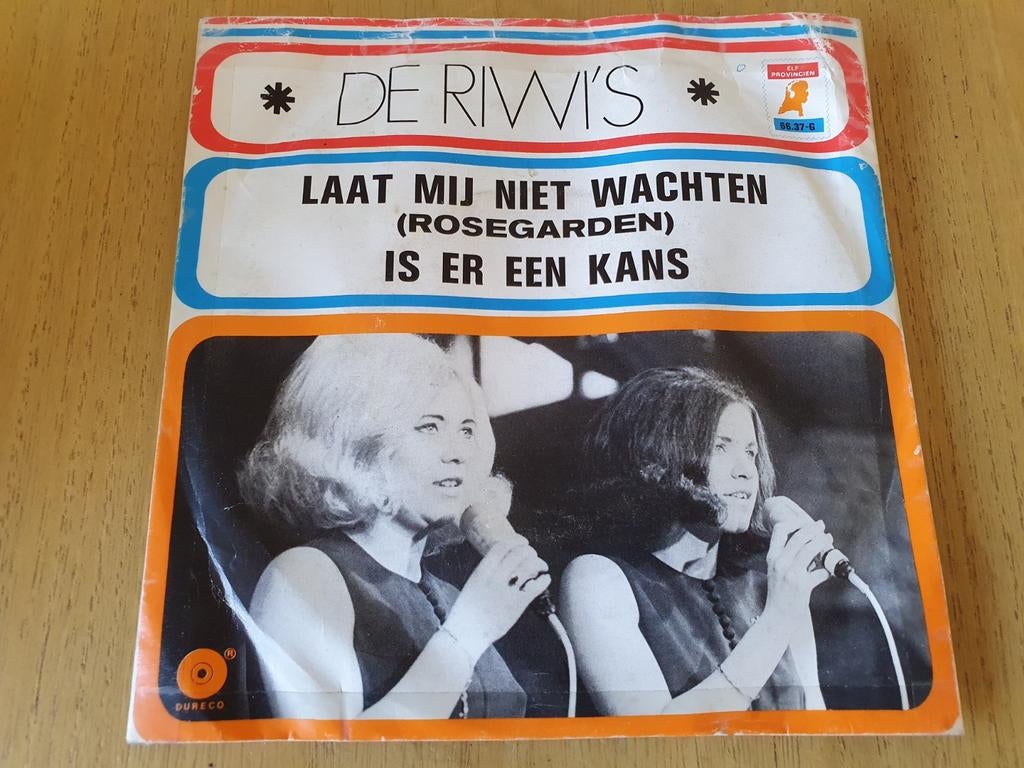 De RIWI'S - Laat mij niet wachten / Is er een kans, Ophalen of Verzenden, Zo goed als nieuw, Overige formaten, Levenslied of Smartlap