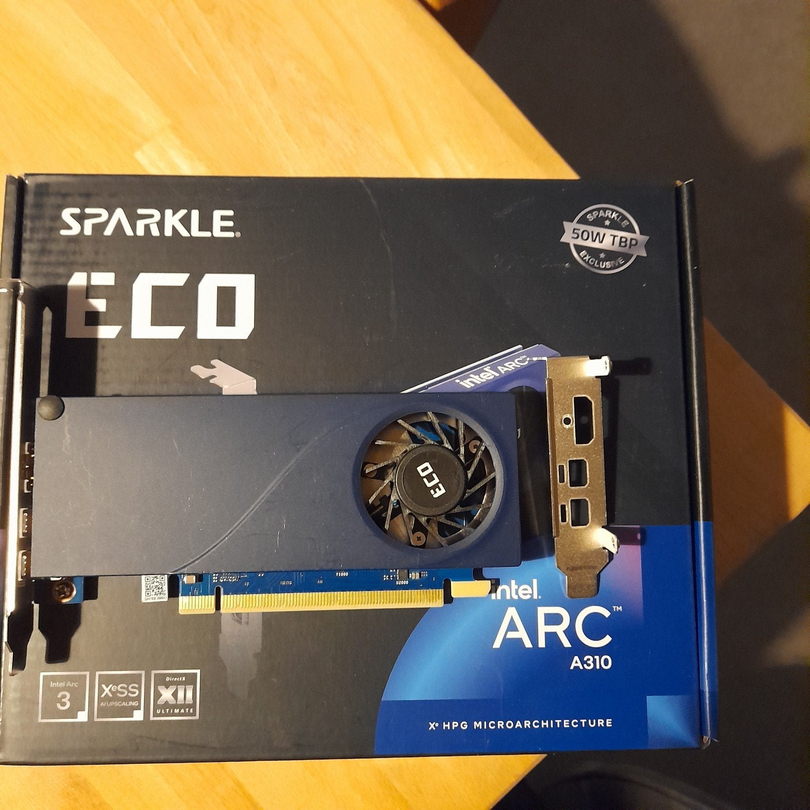 SPARKLE Intel Arc A310 ECO 4GB GDDR6 Grafische Kaart, Computers en Software, Videokaarten, GDDR6, PCI-Express 4, Nieuw, Ophalen of Verzenden
