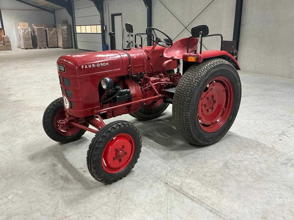 1954 Fahr D90H Oldtimer tractor, Zakelijke goederen, Agrarisch | Tractoren, Oldtimer, Overige merken
