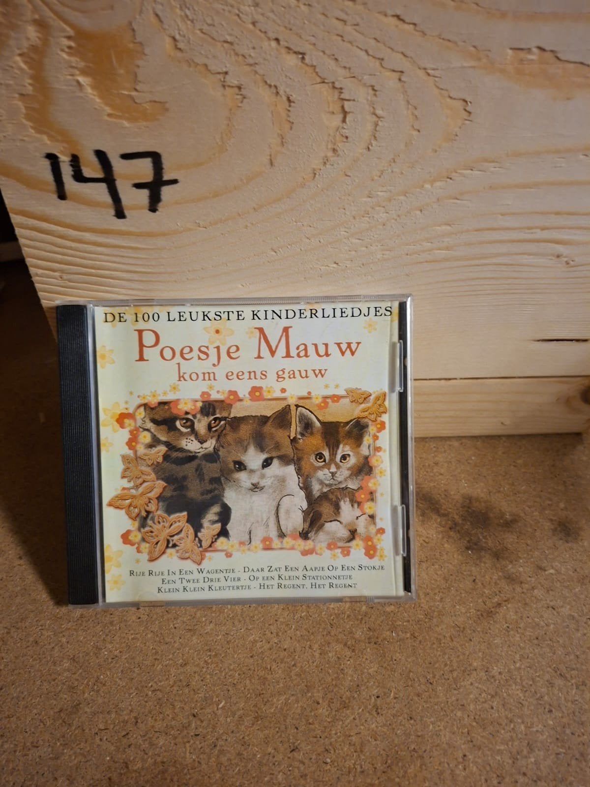 Poesje Mauw: De 100 Leukste Kinderliedjes CD, Gebruikt, Tot 2 jaar, Ophalen of Verzenden, Muziek