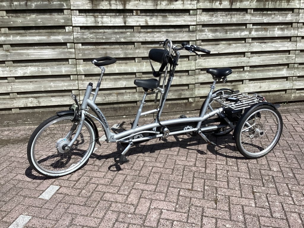 Van Raam 3 wieltandem ouderkind met ondersteuning, Gebruikt, Ophalen of Verzenden, 55 cm of meer, Meer dan 20 versnellingen