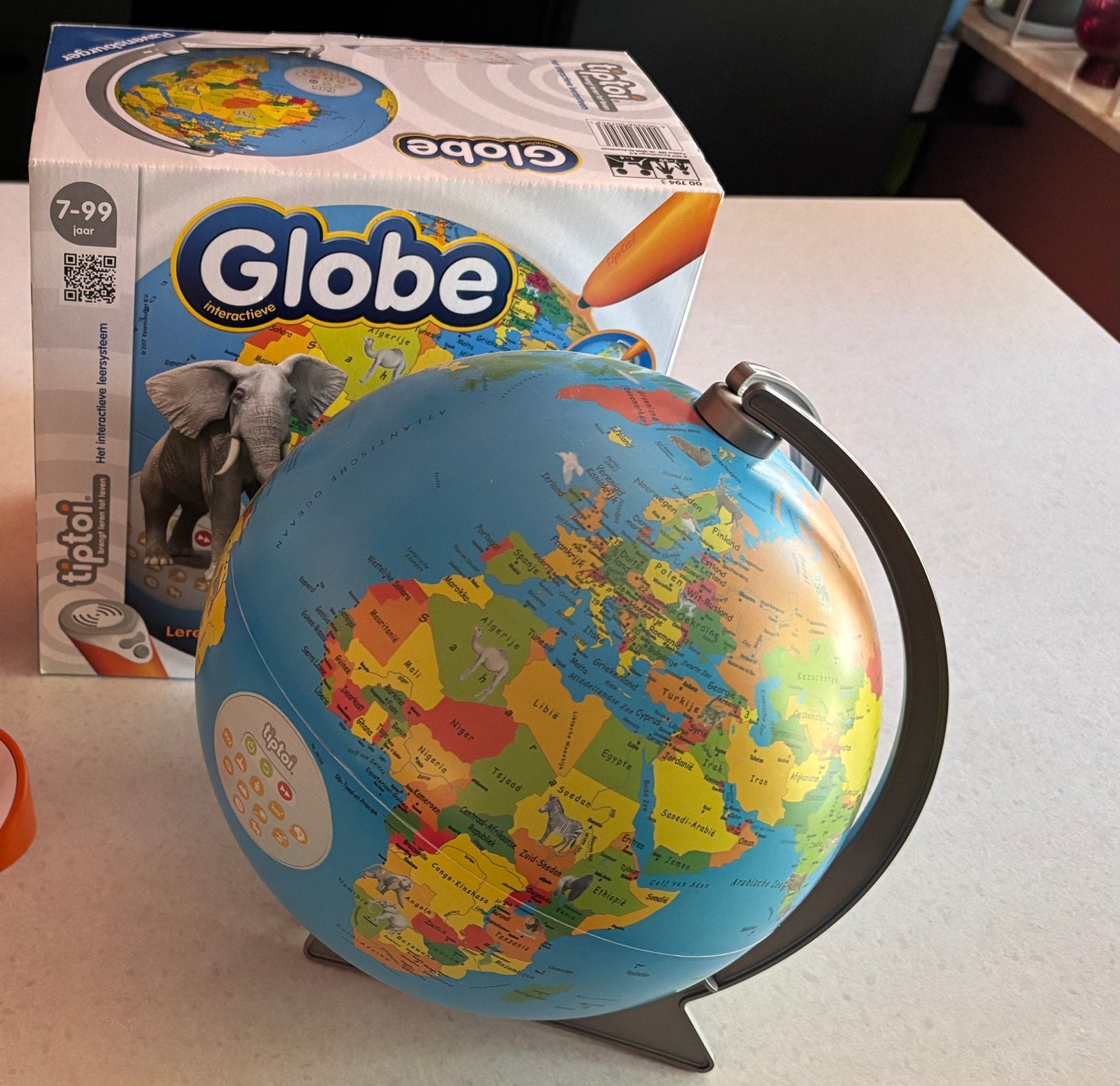 Tiptoi Globe - Zo goed als nieuw, Kinderen en Baby's, Speelgoed | Educatief en Creatief, Ophalen of Verzenden, Zo goed als nieuw