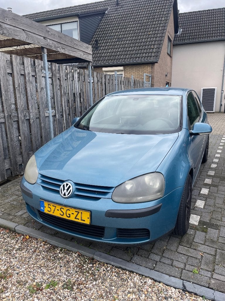 Volkswagen Golf 1.6 16V FSI 85KW 3D 2006 Blauw, Voorwielaandrijving, Zwart, 4 cilinders, Blauw